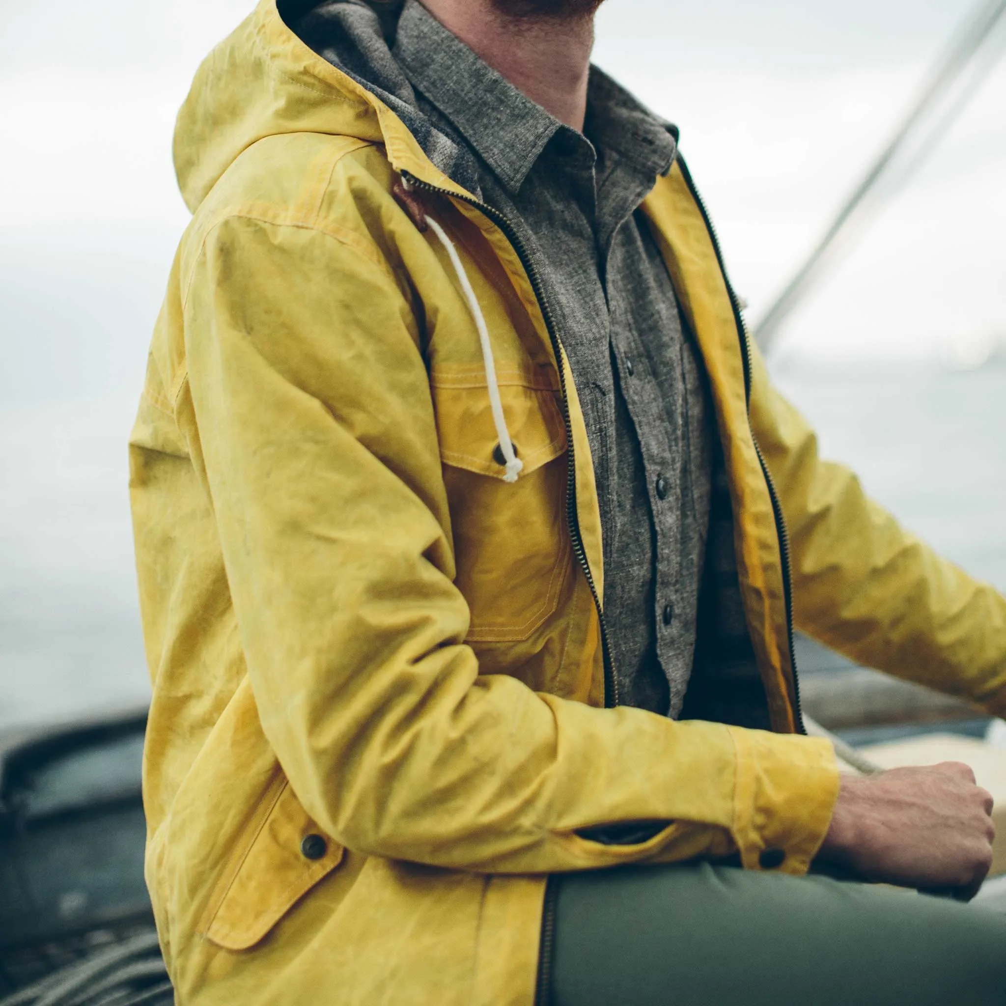 The Winslow Parka in Mustard