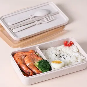 Wheat Fiber Bento Box