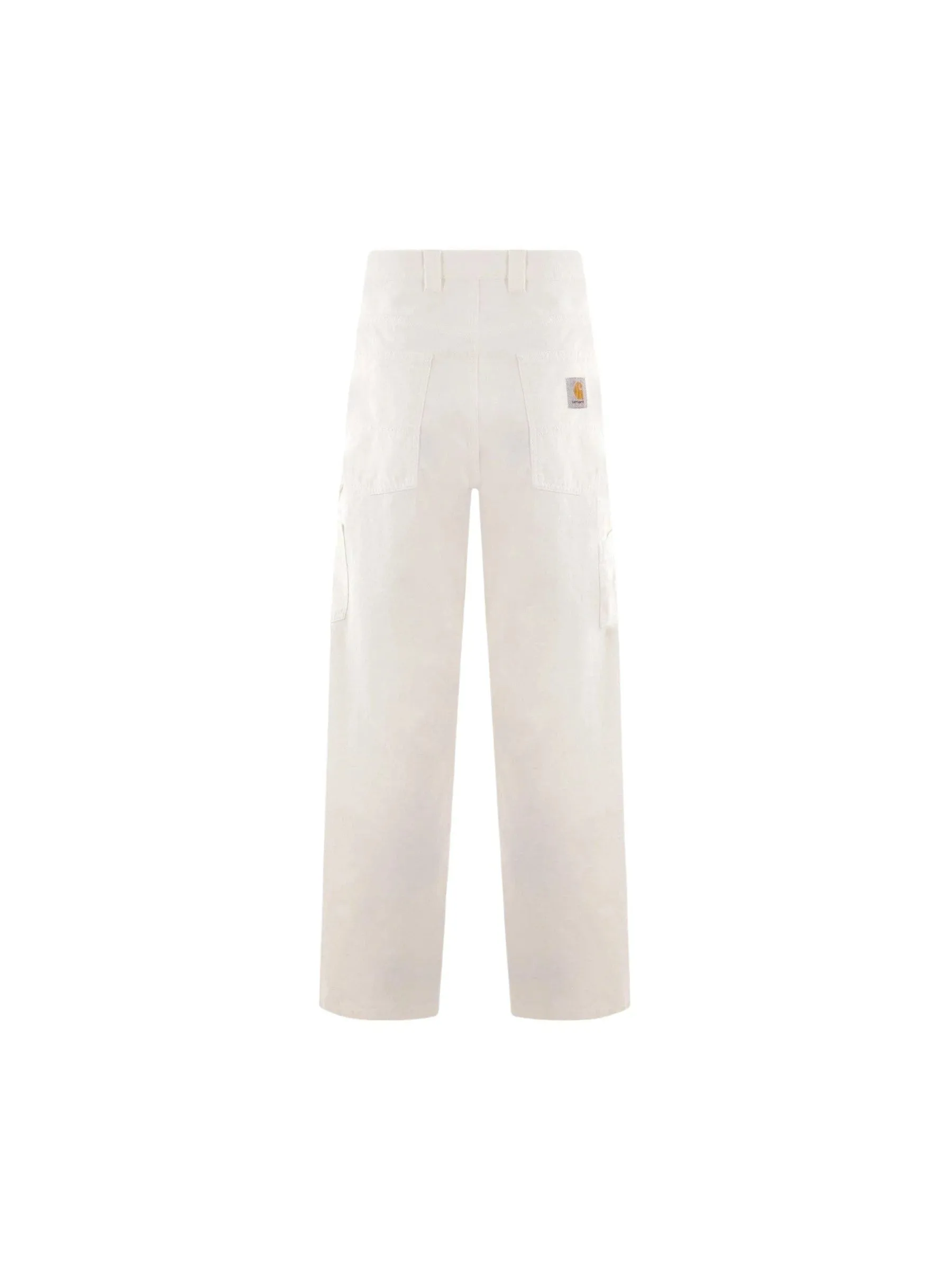 Wide Panel Canvas Trousers