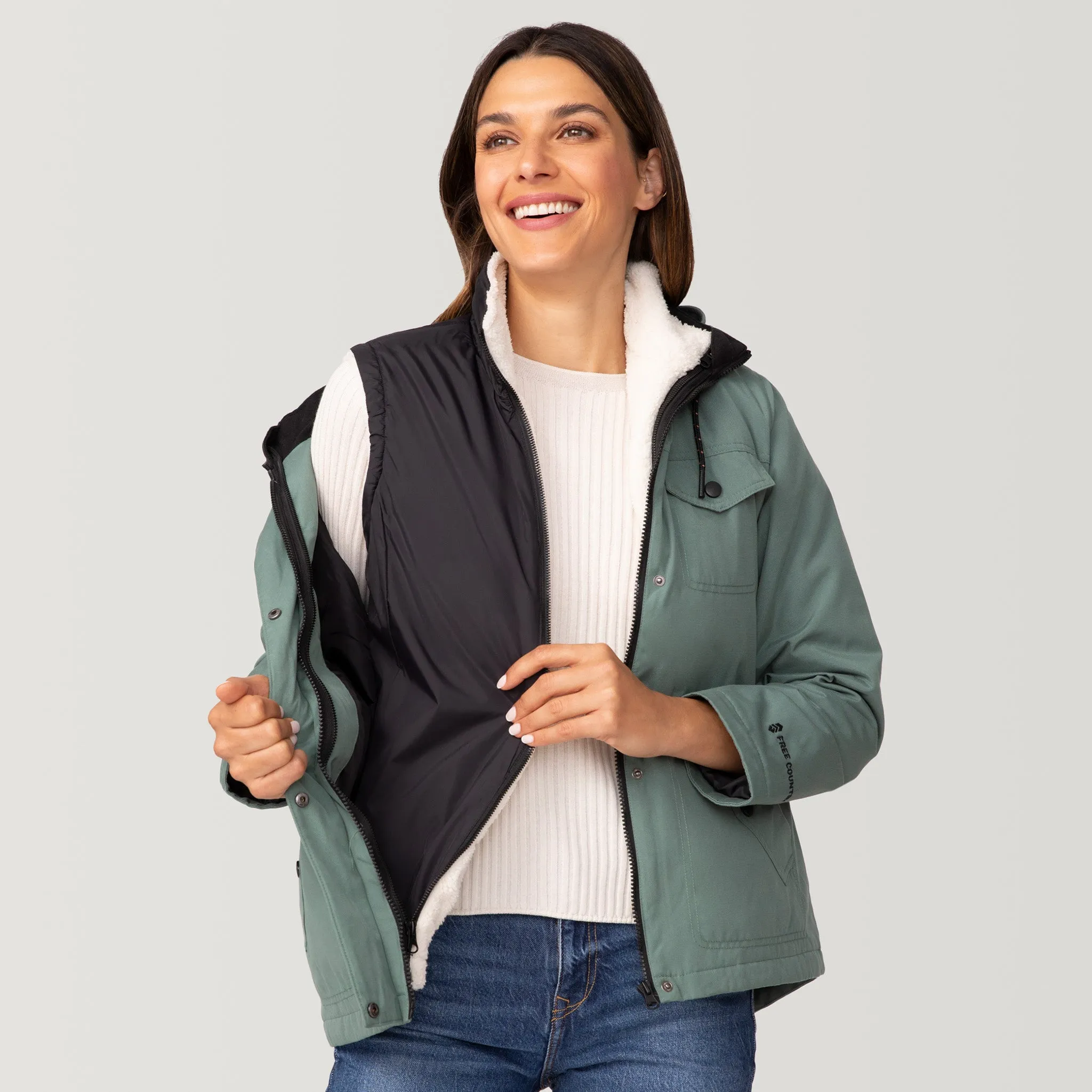 Women's Cascade Canvas 3-in-1 Systems Jacket