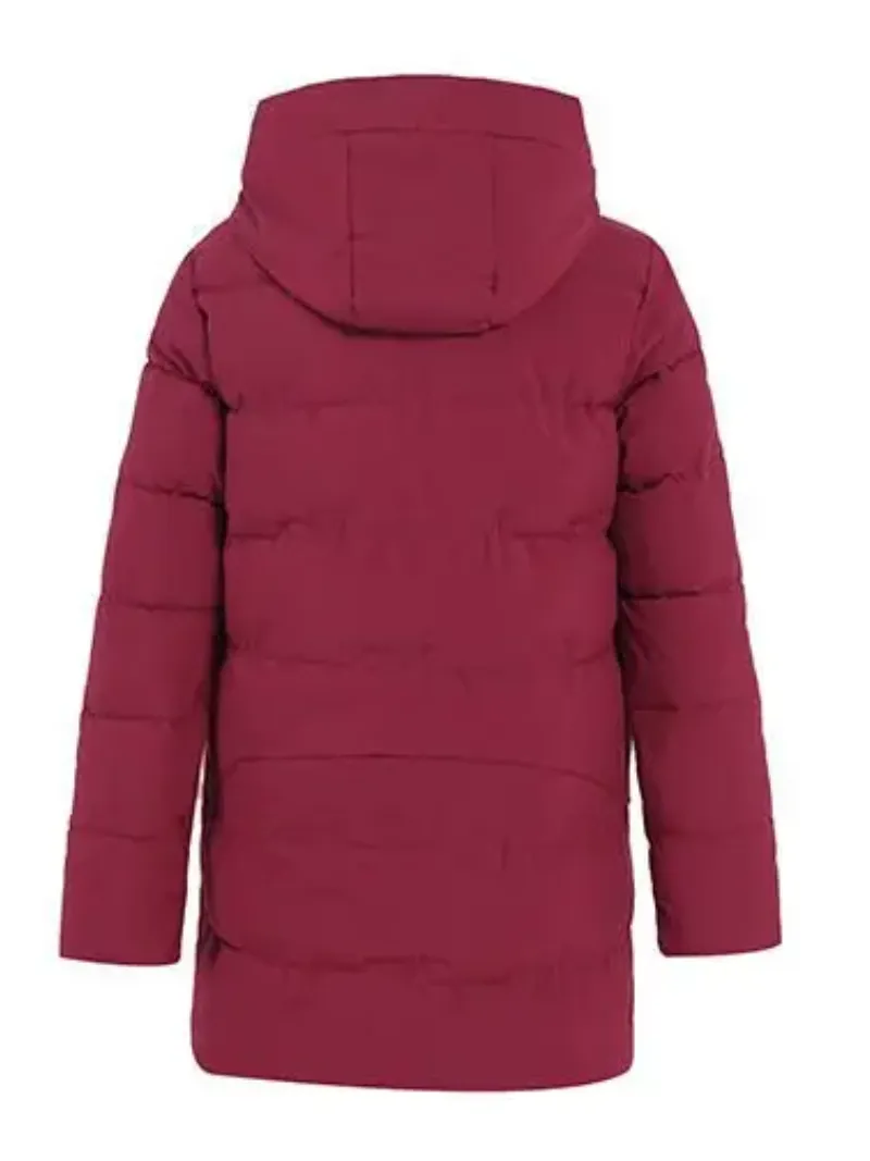 Women's Trendy Ribbed Zip-Up Quilted Coat | Ideal for Autumn/Winter